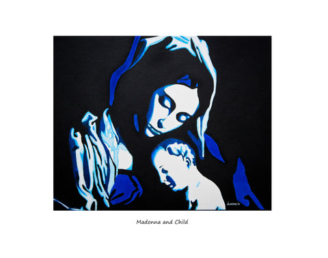 11"x14" "Madonna and Child" Limited edition signed and numbered prints