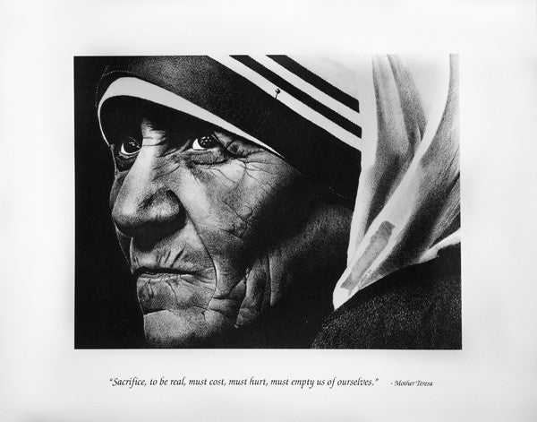 11"x14" Mother Teresa Limited Edition Print