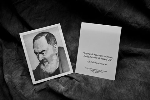 Padre Pio Note Card Pack